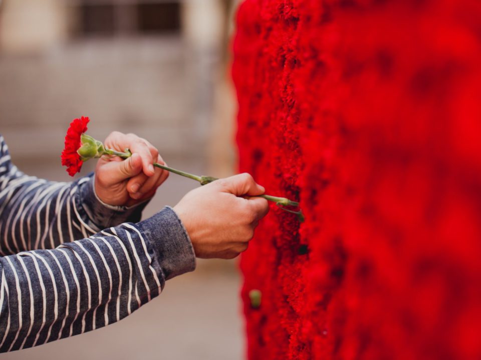 cruz roja claveles por la igualdad street marketing 03 cruz roja claveles por la igualdad street marketing 03