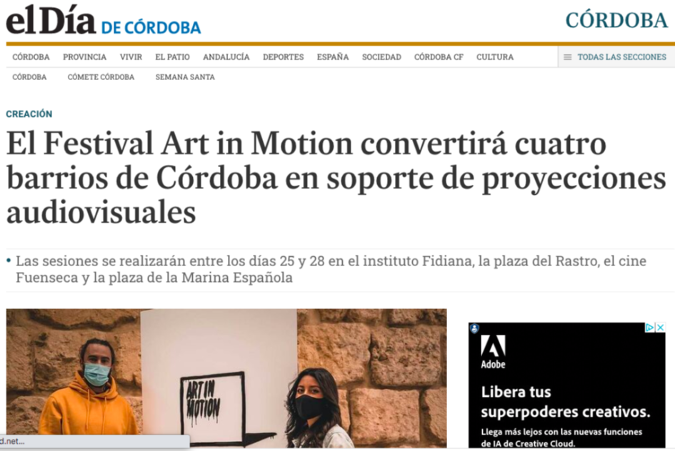 El día de Córdoba-Agosto 2022-Art in motion